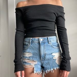 Brandy Melville Off-Shoulder Top